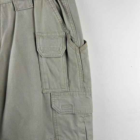 5.11 Tactical Series  Pants Women's 10 Gray Beige Double Knee Utility - Picture 5 of 5